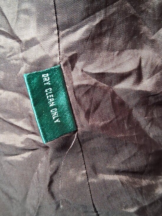 Lauren Ralph Lauren Tweed Blazer Jacket Women 10 Brown Wool Blend Short Classic - Picture 6 of 15